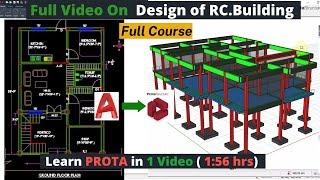 ProtaStructure: Complete Design of Reinforced Concrete Building in protastructure