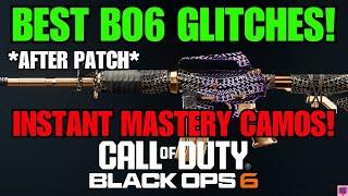 BEST BO6 GLITCHES AFTER PATCH (INSTANT MASTERY CAMO GLITCH + OP SOLO BLUEPRINT GLITCH) BO6 GLITCH