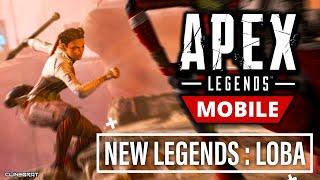 Loba Gameplay | Apex Legends Mobile New Loba Abilities Gameplay | ClineBrat