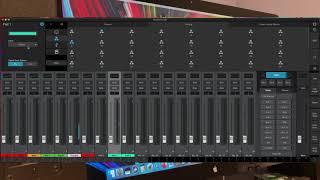 Configuring PreSonus mixer for show preparation using UC Surface