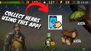 Day R survival | Collecting herbs using auto clicker app