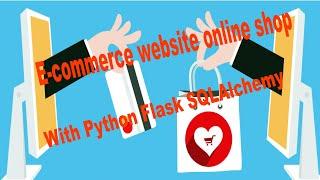 ecommerce website how to registration user system database with Flask python tutorial part 4