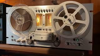 Pioneer RT-707 Auto Reverse Reel to Reel Tape Deck Demonstration Video.