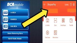 Cara isi saldo shopeepay lewat mobile banking bca