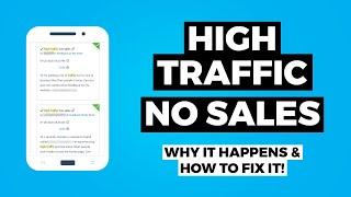 Traffic but No Sales Shopify Dropshipping