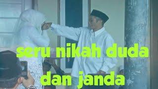 seru pernikahan janda dan duda