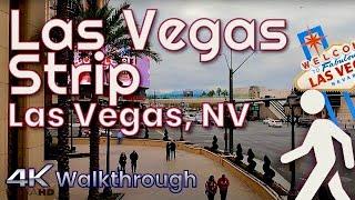 Vegas Strip, Daytime Virtual Walking Tour | Las Vegas, NV | #4K