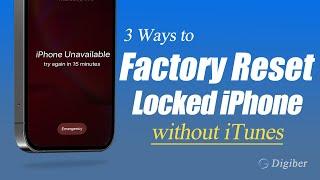 How to Factory Reset iPhone without iTunes | Remove Forgotten iPhone Passcode