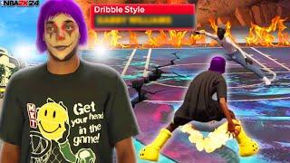 THIS SECRET DRIBBLE STYLE IS A SPEED BOOST GLITCH! (NBA 2K24) BEST DRIBBLE STYLE + BEST SIGS