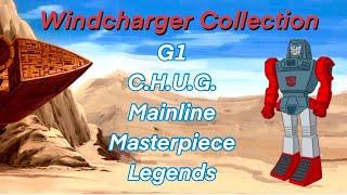 Transformers Windcharger Collection - Masterpiece, WFC, Legends, C.H.U.G., G1