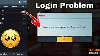 BGMI SERVER IS BUSY.PLEASE TRY AGAIN LATER.ERROR CODE: RESTRICT-AREA | BGMI LOGIN PROBLEM | Tamil