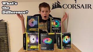 Corsair’s Many RGB Fans Explained!