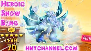 Sói Băng High Snow Dragon Max Level 70 Cực mạnh Dragon City HNT Channel