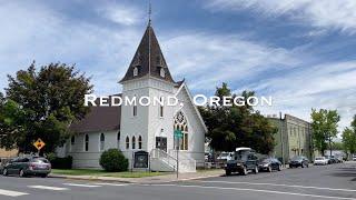 WALKING: Downtown Redmond, Oregon- A High Desert Town