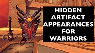 Hidden Artifact Appearances for Warriors (Hidden Potential) | WoW Guide