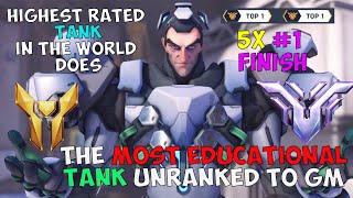 EDUCATIONAL TANK Unranked to GM Season 10 the movie | Overwatch 2