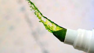 Spinning Ink out of Pens in Slow Motion - The Slow Mo Guys
