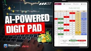 LDP Digit Pad Auto trading with Ai signals  for Deriv Bot | Binary Bot