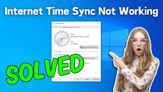 Internet Time Sync Not Working In Windows 10/11 Fix | Time Synchronization Failed Problem (Easily)