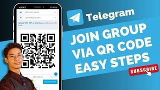 How to Join Telegram Group Via QR Code !