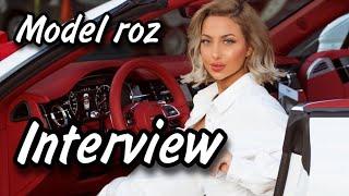Model Roz Interview with Supercars KId