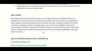 Distributed Caching in ASP NET core with Azure Redis