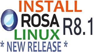 Install Rosa R8.1 Fresh KDE Linux x86 x64 (New Release) on VMware 12