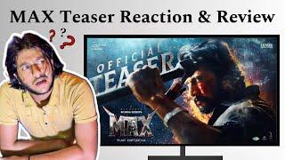 MAX - Official Teaser | Baadshah Kichcha Sudeep | Vijay Kartikeyaa | B AjaneeshLoknath