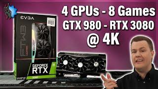 RTX 3080 — 4K Ultra HD Gaming Perfected? — 6 Years of NVidia GPUs Compared