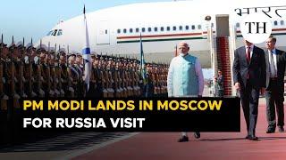 PM Modi lands in Moscow for Russia visit | The Hindu