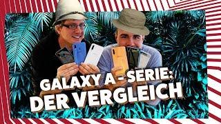 Samsung Galaxy A80, A70, A50, A40 & A20e - Die wichtigsten Unterschiede