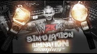 WWE Elimination Chamber 2014 WWE 2K14 Simulation