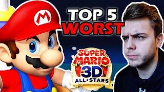 Top 5 WORST Things about Super Mario 3D All-Stars Collection - Infinite Bits