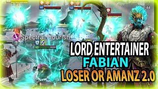 LORD ENTERTAINER FABIAN! GAME CHANGER OR DISAPAINTMENT? TEST SERVER! Raid: Shadow Legends