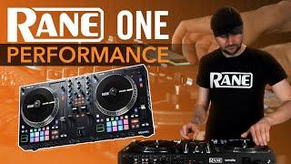 RANE ONE Motorised DJ Controller Performance: Scratch Central!