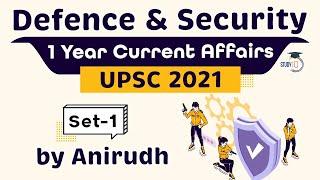 Complete One Year Defence & Security Current Affairs for UPSC Prelims 2021 Set 1 #UPSC​​ #IAS