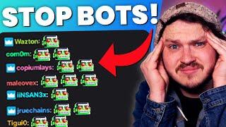 How To STOP Bots On Twitch!