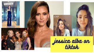 Jessica Alba TikTok | Compilation