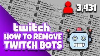 How to EASILY BLOCK and REMOVE TWITCH FOLLOW BOTS in 2020 (NO DOWNLOADS - 100% FREE)