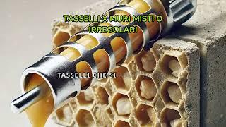 Scopri i migliori tasselli per muri! TIPOLOGIE DI TASSELLO