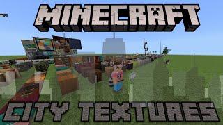 City texture pack review in Minecraft