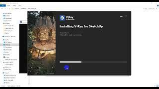 Install Vray-6 for Sketchup 2024 latest version