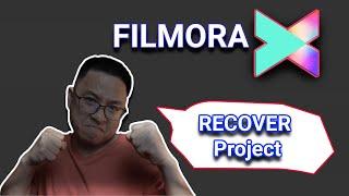 How to Find Backup Projects In Filmora X