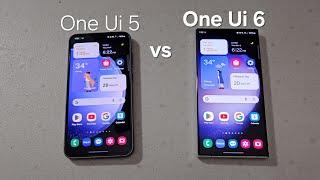 Samsung One UI 5.1 vs. One UI 6 Animation battle