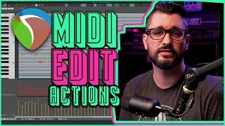 Working faster with MIDI Editor Actions in REAPER (better keyboard shortcuts)