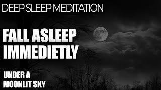  Deep Sleep Hypnosis and Guided Meditation  Fall Asleep Fast | Dark Screen - Binaural Beats