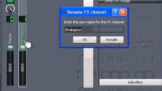 LMMS tutorial: LMMS 1.1 FX-mixer basics