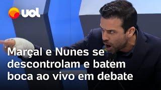 Bate-boca entre Pablo Marçal e Nunes quase interrompe debate RedeTV!/UOL; vídeo