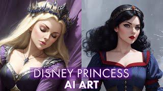 WOW, Beautiful Stylized Princesses from Fantasy Novels, Ai Art using Stable Diffusion w/ Fair