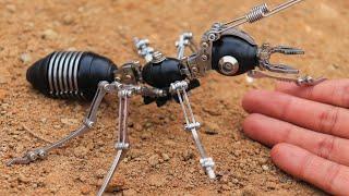 Assembling 1000 Small Pieces Into A Mechanical Ant !